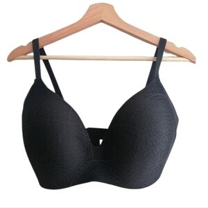 Knix Lace WingWoman Contour Bra in Black Lace 6+ (Fits 32F, 34E, 34F)